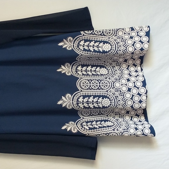 90's Y2K 60's Paisley Bohemian Sheer Sleeve Vintage Fairycore White Dress Small - Picture 3 of 7